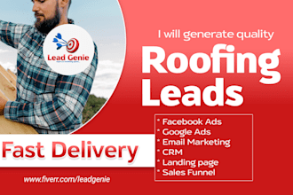 generate hot roofing leads tiling flooring fencing stucco decking asphalt leads