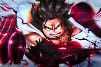 make you an anime roblox gfx