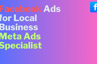 run facebook ads for local business meta ads specialist