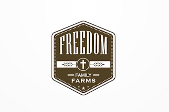do a modern agriculture landscape and lawn care logo