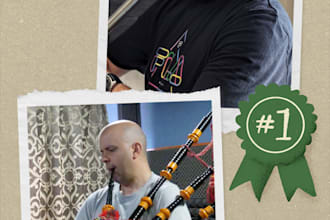 make your project shine with our quality bagpipes and flutes