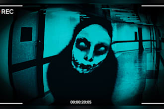 design youtube horror thumbnails