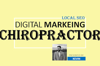 help with local SEO and marketing for chiropractic doctors