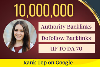 create contextual dofollow seo tier 1 and 2 backlinks