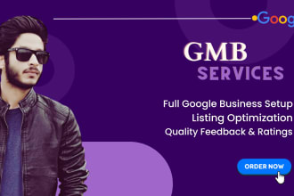 create your google business profile and optimize listing