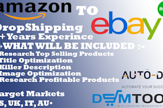 do amazon to ebay dropshipping top listings