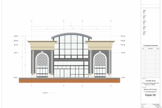 make architectural 2d floor plan in autocad and 3d modeling with bim in revit