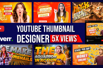 design the viral thumbnail for your youtube channel