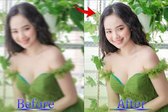 fix blurry photos, enhance and upscale resolution of image