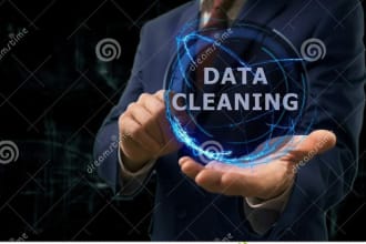 do excel data cleaning and merge excel or CSV pdf to excel