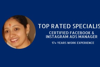 be your facebook, instagram, meta ads campaign specialist, marketing expert