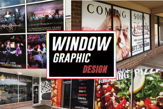 design shop front, storefront, window graphic, signboard, yard sign, signage