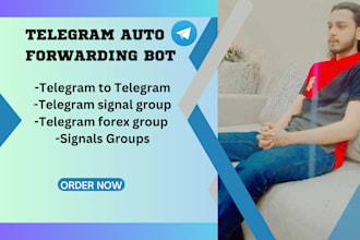create telegram auto forwarding bot