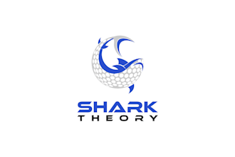 do awesome shark logo for your business and consulting