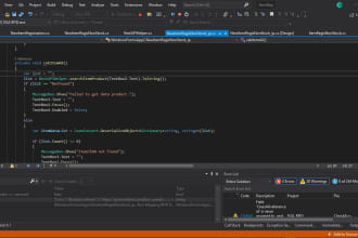 create, debugging, fixes coding csharp dotnet