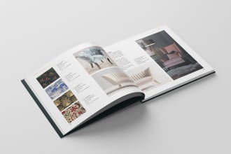 design a professional and minimal product catalog