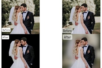 do erase and blur  background