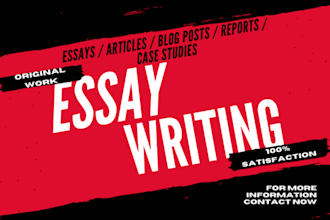 do any essay based work
