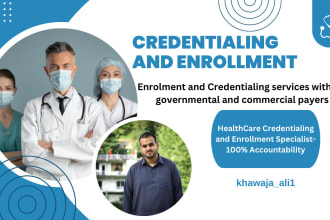 do provider enrollment, credentialing, and contracting