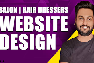 design, redesign salon website, hair extension, beauty salon, spa website