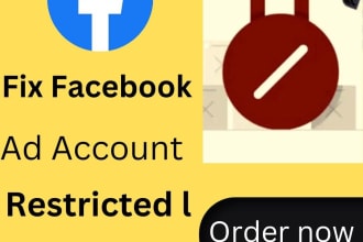 fix your ad account restricted problem