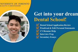 edit your dental school personal statement