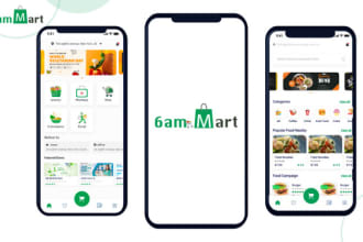 multivendor food, grocery, ecommerce, delivery app with admin and website