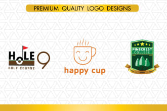 design modern pictorial, lettermark logo