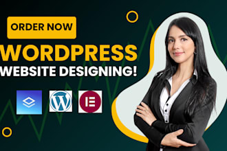 design clean and modern wordpress website