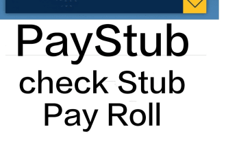 do paystub, payroll and w2