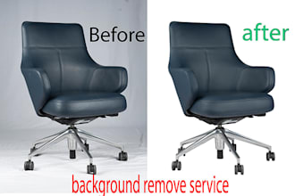 do background removal,transparent,resize and croping