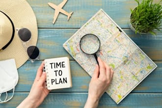make a simple yet unique travel plan which is so suitable for all your needs