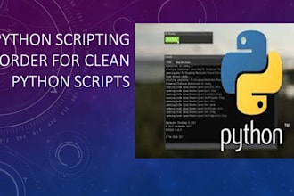 write clean python scripts