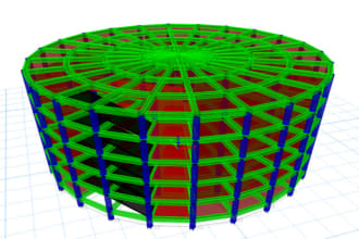 design your complex wood, steel, and concrete structure,and provide calculation