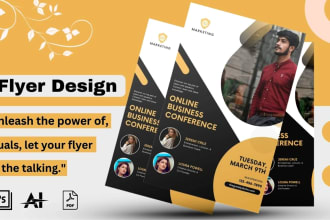 design eyecatching job hiring, medical flyer for your bands success
