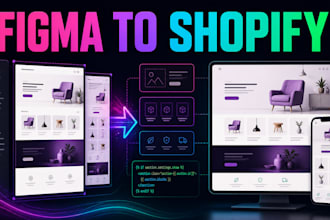 convert figma to shopify with a custom shopify theme
