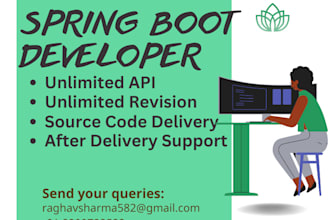 develop spring boot and expressjs applications