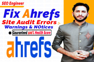 fix ahref site audit errors or technical SEO audit issues
