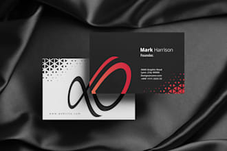 design a professional business card with stationery