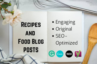 write ai free recipes, food articles, and food blog posts with SEO