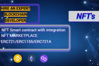 build your nft marketplace on ethereum, polygon, and binance