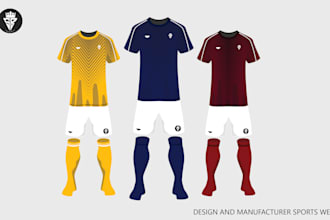 manufacture all kind of soccer jerseys included custom logo