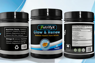 do label design, product label design for hair label product, label design