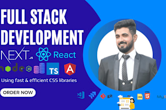 full stack developer using reactjs nodejs expressjs mongodb