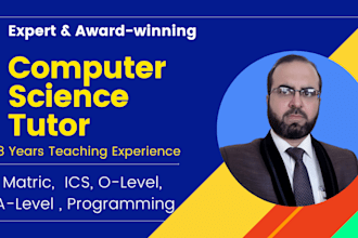 be your award winning computer science tutor and mentor