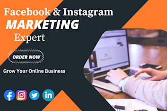be your facebook and instagram marketing expert