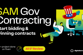get sam cage code and naics codes and get start contracting