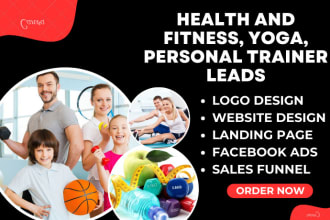 generate health and fitness leads gym yoga, personal trainer via facebook ads