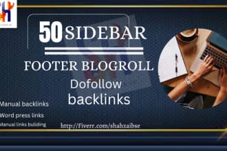 make dofollow 50 sidebar da50 homepage blogroll backlinks