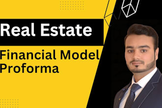 create proforma real estate financial model